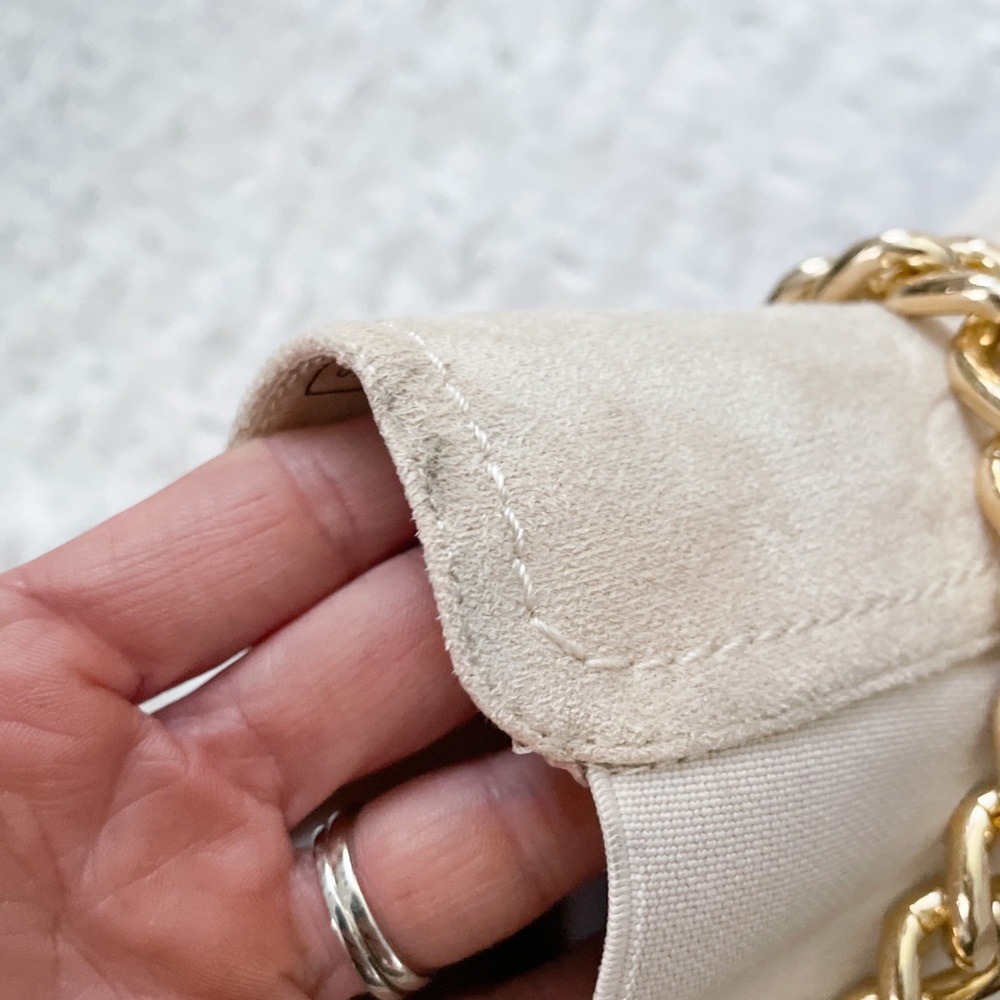 NIB- OLIVIA MILLER Chain Heel Lug Boot - Picture 16 of 16